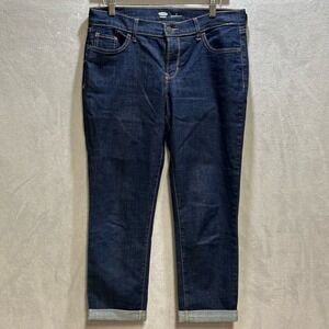 Old Navy | Denim Capri Pants | Dark Blue | Size: 8